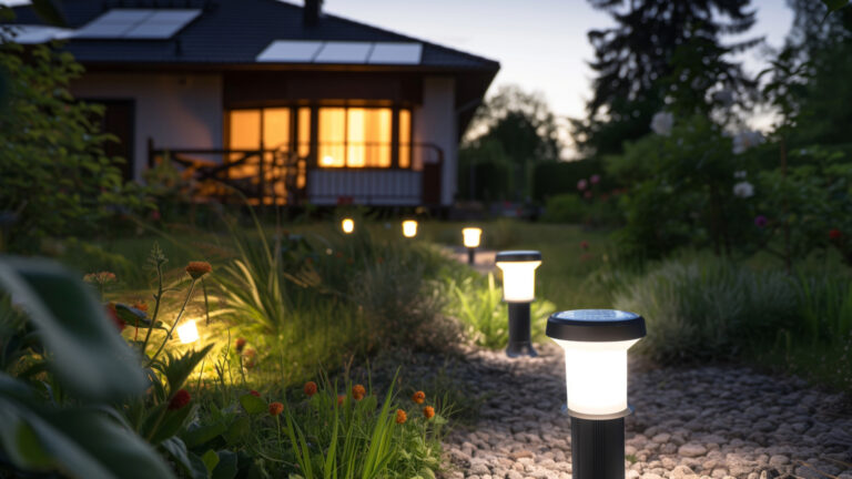 jakie lampy solarne do ogrodu