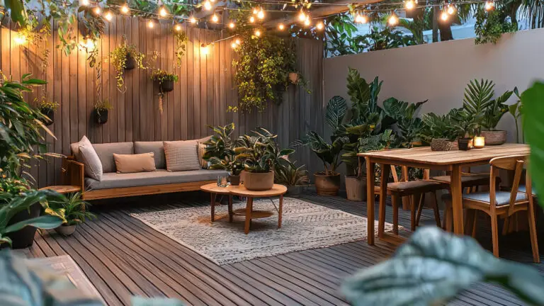 oświetlić taras z charakterem